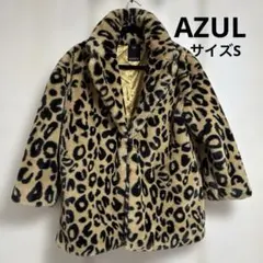 AZUL 豹柄コート　サイズS