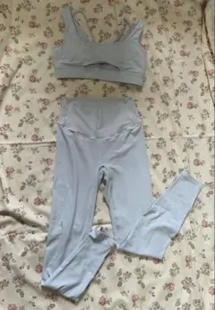 andar ヨガウェア セットアップ ブラトップXL レギンス サイズ6(L
