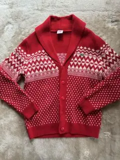 ラコステ　ニットカーディガン