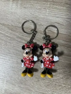 【激レア】レトロ ディズニー デイジー ミッキー ミニー モノクロ キーホルダー 激レア】レトロ ディズニー デイジー ミッキー ミニー モノクロ