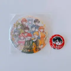 カラフルピーチ アニメイト　ぷぴぱ　ビッグ缶バッジ　全員集合