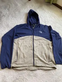 THE NORTH FACE ナイロンジャケット S ネイビー/ベージュ