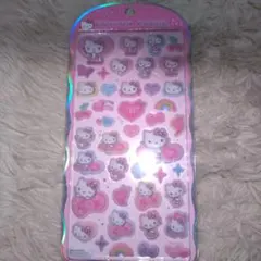 ハローキティ コットンパフィ シール ギャルキティ