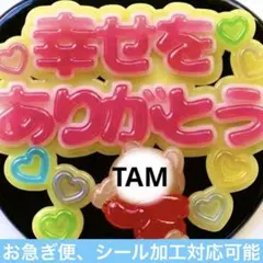 timelesz タイムレス TAM ファンサ うちわ 文字 うちわ文字 グミ