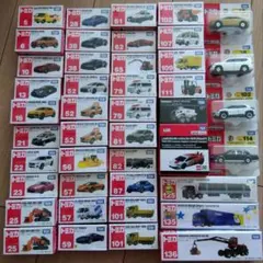 【新品未開封】トミカ セット（シュリンク付）43台まとめ売り レアロングトミカ入