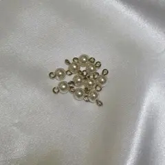 アクセサリーパーツ パールチャーム 10個セット