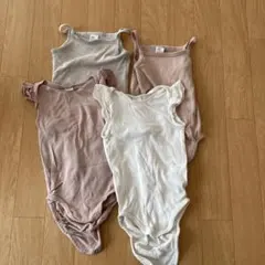 H&M ベビー肌着 4点セット コットン