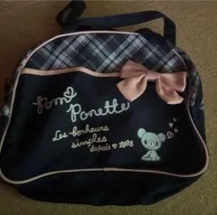 Pom Ponette リボン付きハンドバッグのサムネイル