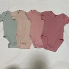 H&M ユニクロ　ベビーロンパース　肌着　80