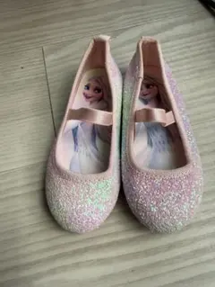 プリンセシューズ　バレエシューズ　エルサ　15センチ　女の子