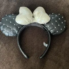 ディズニー　カチューシャ　パール　ミニー