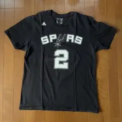 Adidas Spurs Kawhi Leonard Tシャツ