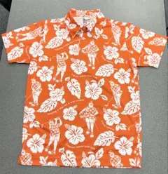 白*猫様 CAPTAIN SANTA GOLF CLUB ポロオレンジ ハイビスのサムネイル