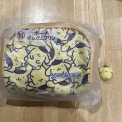 산리오 キャラクター大賞当たり 쿠지 폼폼푸린 ポーチ マスコットグミ