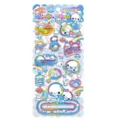 ぷくぷくあわわちゃん　ウォーターinシール