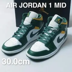 30cm Air Jordan 1 Mid SeattleSupersonics