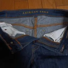 AMERICAN EAGLE スリムフィットジーンズ ダークブルー