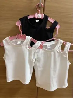 SHEIN ノースリーブタンクトップ 6Y 7Y 3点セット