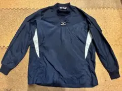 Mizuno ネイビー 長袖 ナイロンジャケット　150