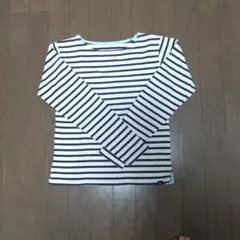 BEAMS mini ストライプ長袖カットソー