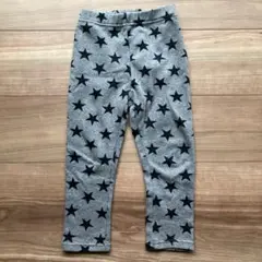 星柄裏起毛パンツ 100cm~