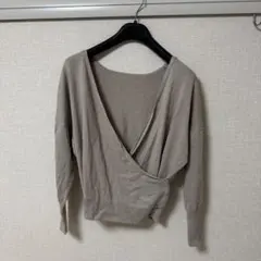 earth music & ecology ベージュ ニット Fサイズ