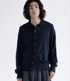 SINSS Knit polo cardigan / ニットポロカーディガンのサムネイル