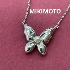 未使用✨ミキモト ペルリータ ネックレス ペンダント立体ハート型