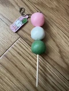 超リアルお団子 キーホルダー 三色団子 食品サンプル ミニチュア