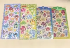 ケロロ軍曹 シール 4点セット ぷっくり キラキラ