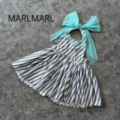 マールマール　お食事　エプロン　ワンピース　80〜90