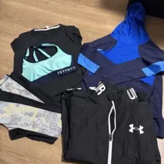 アンダーアーマー　ジム　スパッツ　アウター　セット