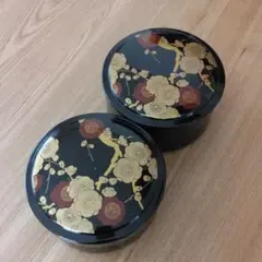お正月　和風お重箱　二個セット