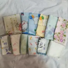 ガーゼハンカチ12枚セット