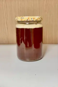 日本蜜蜂の純粋天然生百花蜜 フルーティーなハチミツ450g - メルカリ