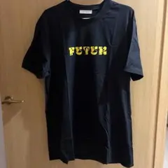 FUTUR フューチャー Tシャツ XL ブラック イエローロゴ メンズ 半袖のサムネイル