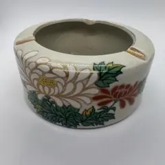 哲山 陶器 置き型灰皿 4個セット 花柄 - メルカリ