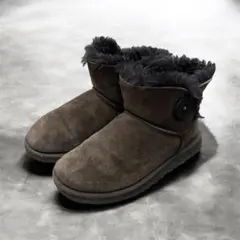 UGG ムートン ブーツ Sheepskin Boots アグ 裏起毛 ブラウンのサムネイル