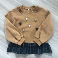 アプレレクール　裏起毛トレーナー130