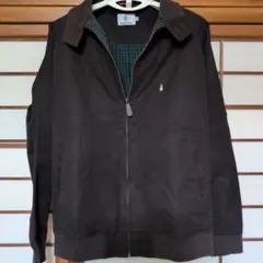 メンズ！ブラウン ジップアップ ジャンパー