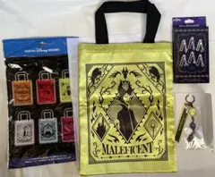 ディズニーハロウィーン トートバッグ キーチェーン マレフィセント セット販売