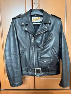 Schott 118 ダブルライダース 38 黒 USA製