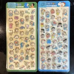 訳あり　ズレ少なめ? ドラえもん 透明シール 2シートセット