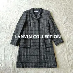 LANVIN ロングコート 40 ゴールド ブラック　新品未使用♡ 2025年最新】LANVIN COLLECTION レディース ロングコートの人気