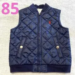 Ralph Lauren キルティング ノースリーブ ベビーアウター 18M