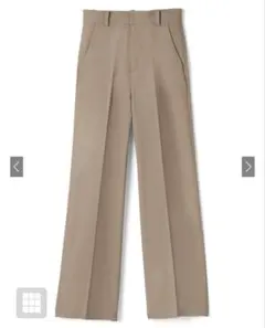 グレイル　センタープレスストレートパンツ[ai07]　ベージュ　サイズXS