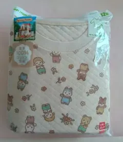 ユニクロ　キルトパジャマ（長袖）　120　ピンク