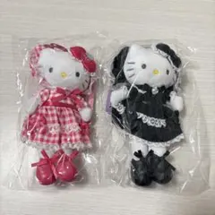 ハローキティ スタイルアップマスコット ロリータ レッド