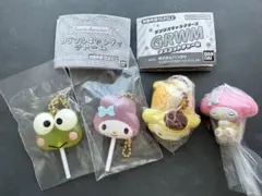 サンリオ カラフルキャンディチャームセット　他　マイメロディ　ケロケロケロッピー