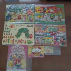 子供ジグソーパズル　まとめ売り　アンパンマン/ミッキー/はらぺこあおむし/他